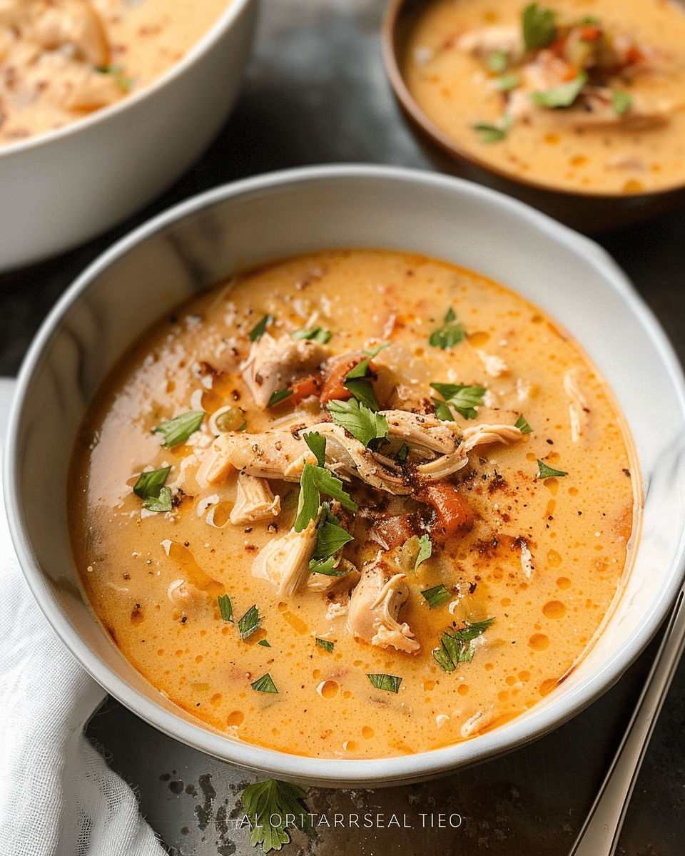 Creamy Cajun Chicken Soup