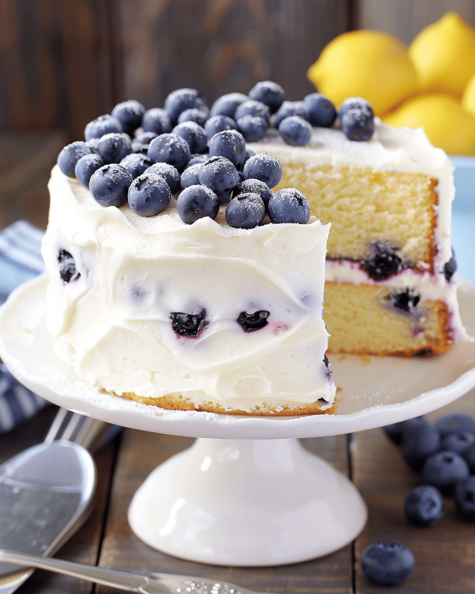 Lemon Blueberry Cake