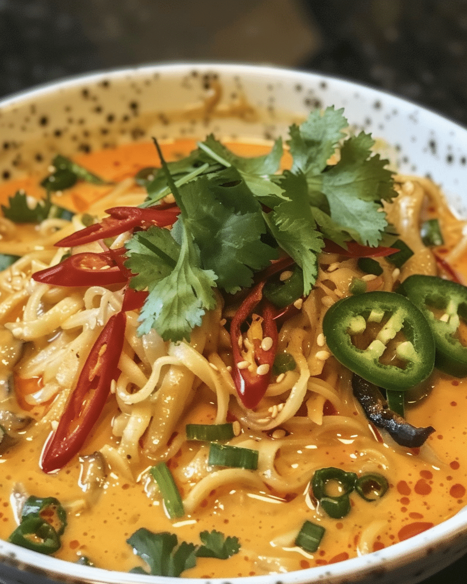 Spicy Coconut Curry Ramen