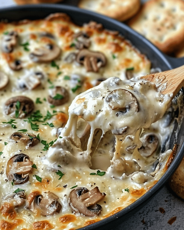 Stuffed Mushroom Dip