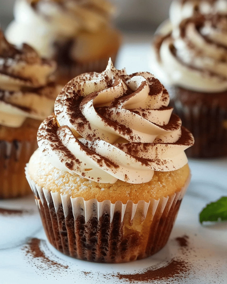 Tiramisu Cupcakes