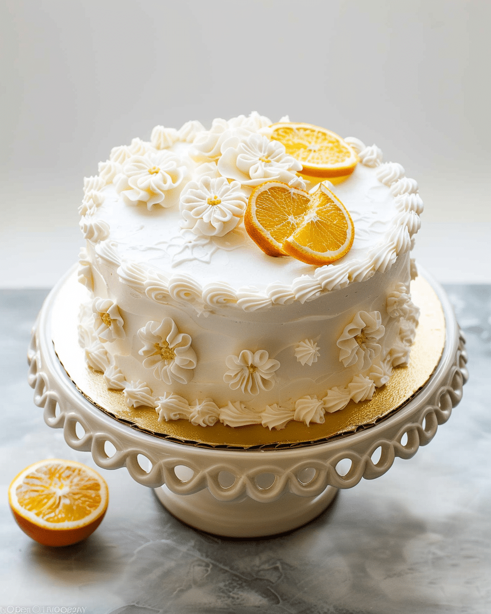 6-Inch Sunshine Citrus Cake