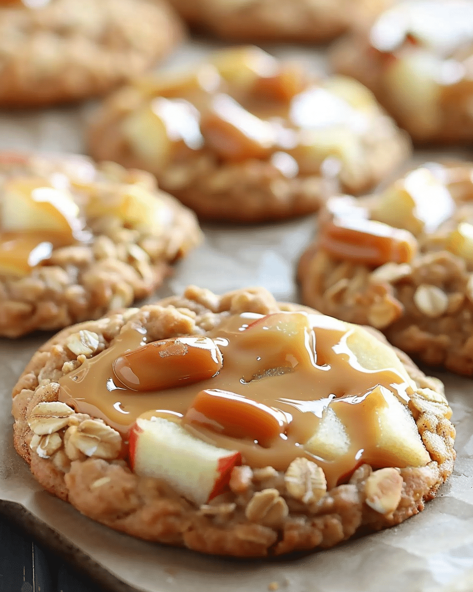 Caramel Apple Cookies