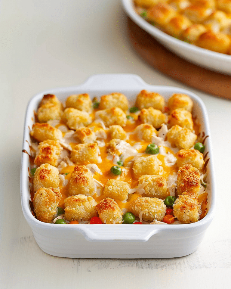 Chicken Tot Pie