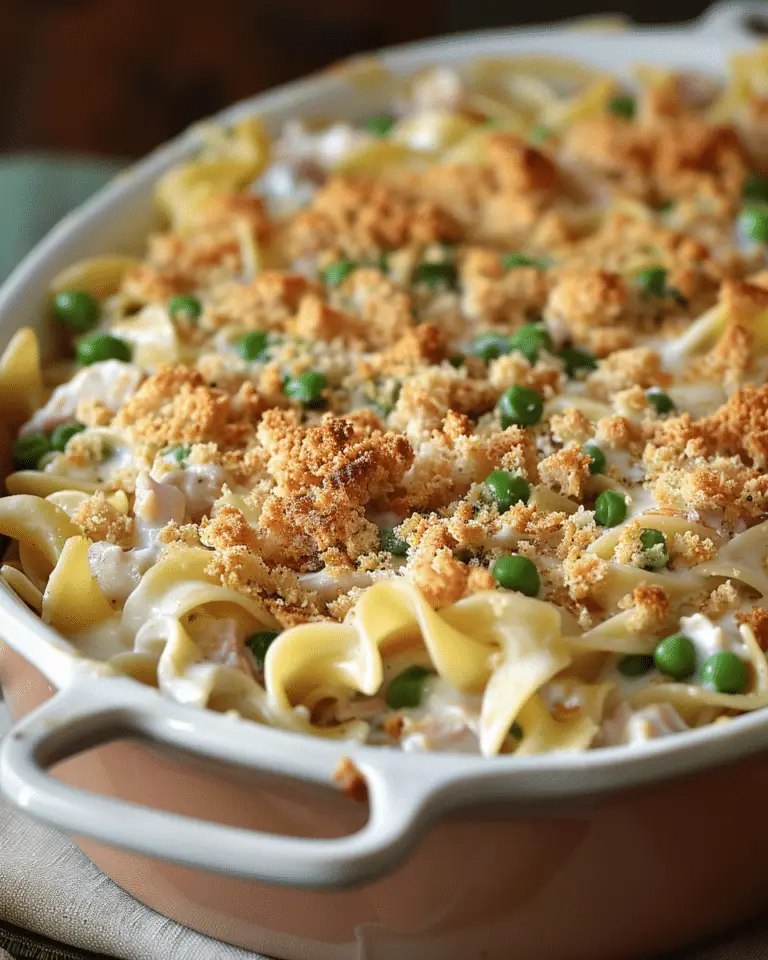 Classic Tuna Noodle Casserole
