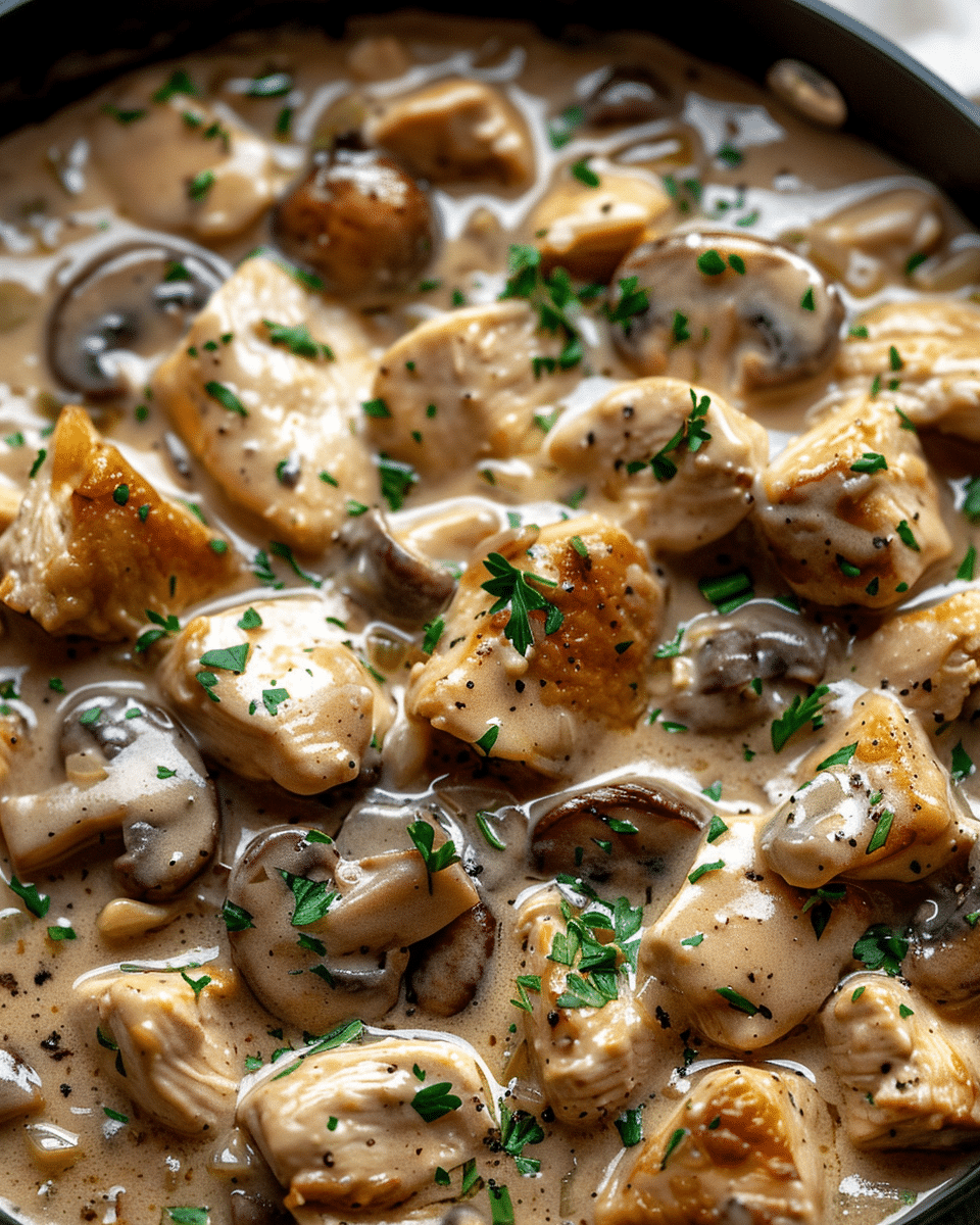 Creamy Mushroom Chicken