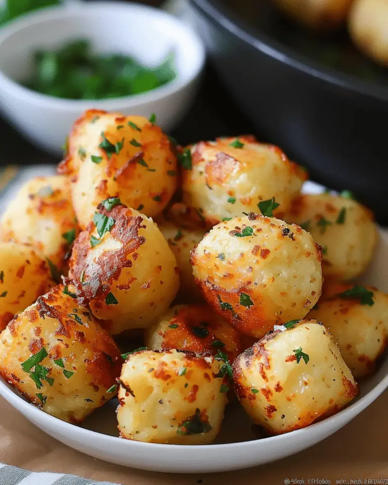 Delicious Garlic Potato Pops