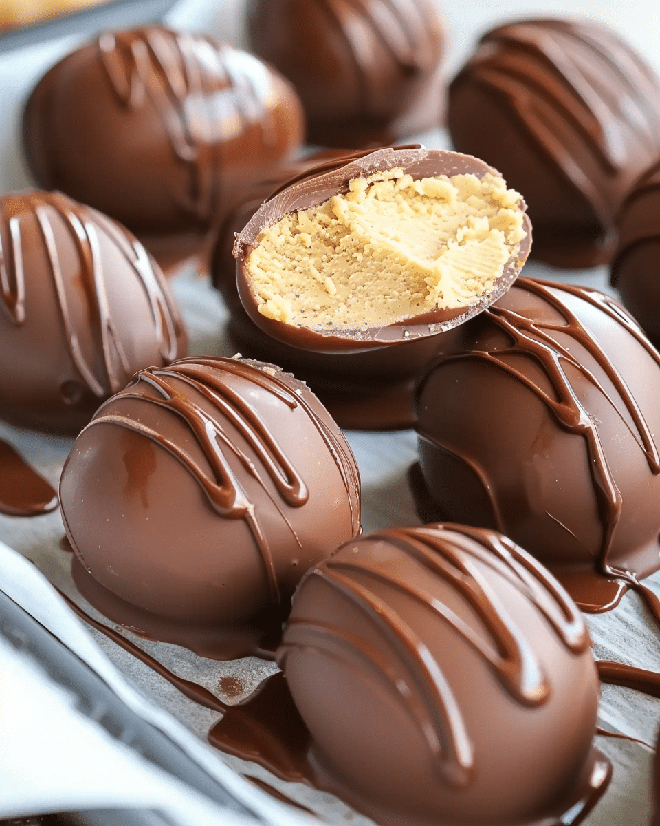 Easy Peanut Butter Eggs