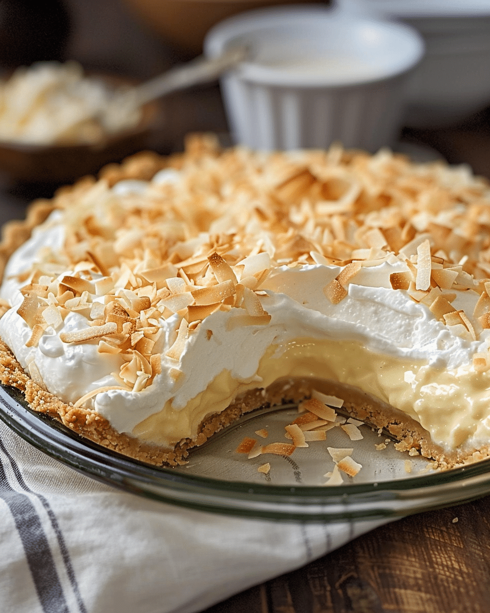 Grandmas Coconut Cream Pie