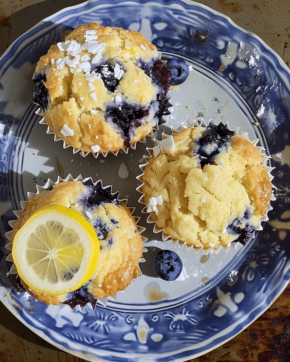 Lemon Blueberry Muffins