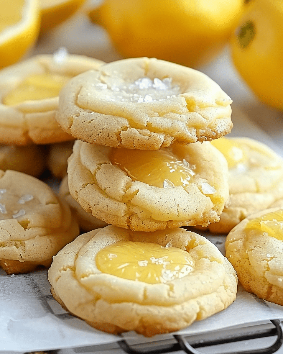 Lemon Pound Cake Cookies