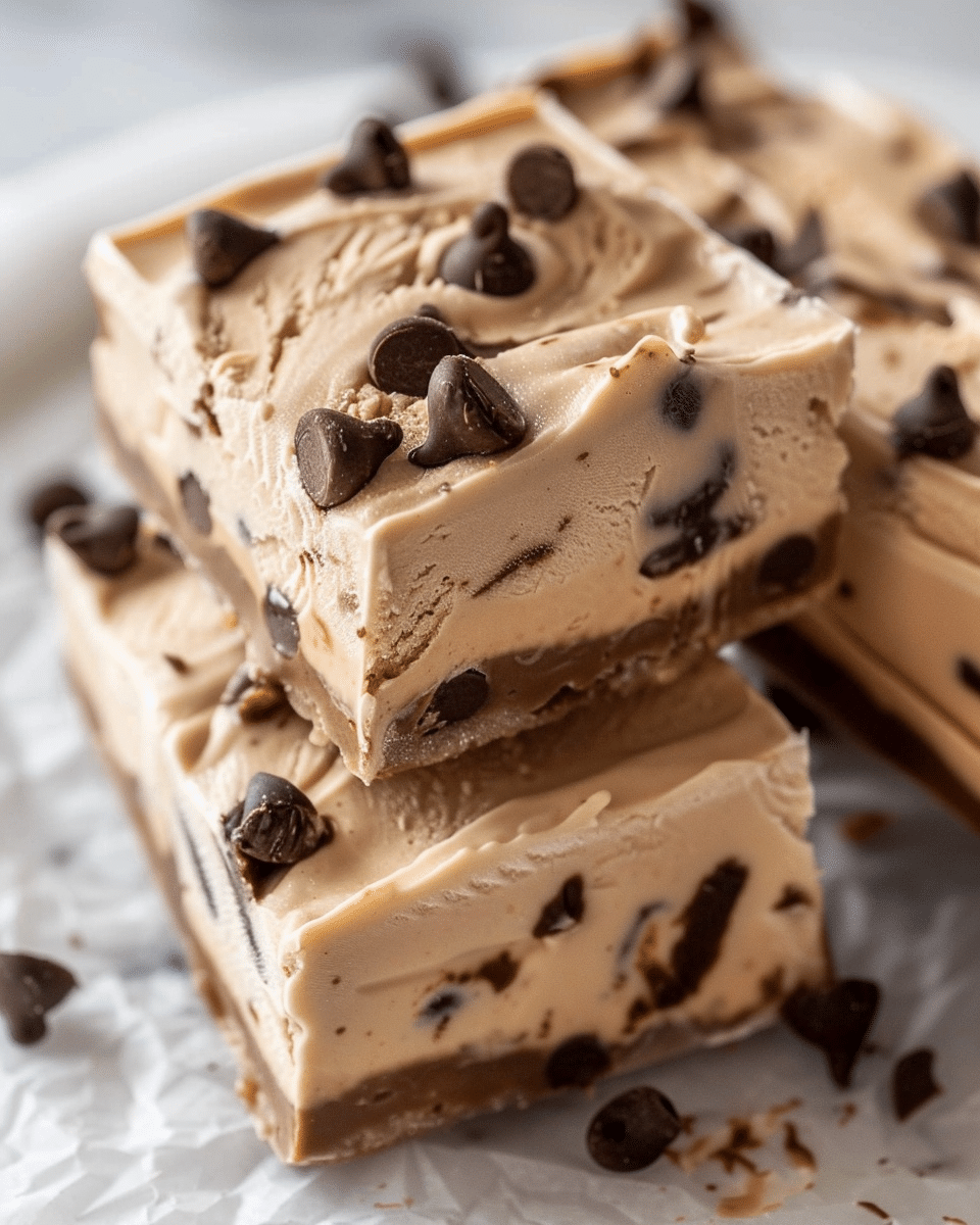 Peanut Butter Frozen Yogurt Bars