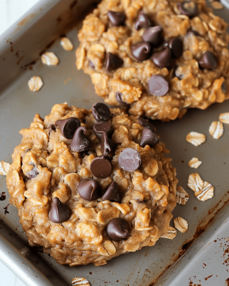 Peanut Butter Oatmeal Chocolate Chip Cookies