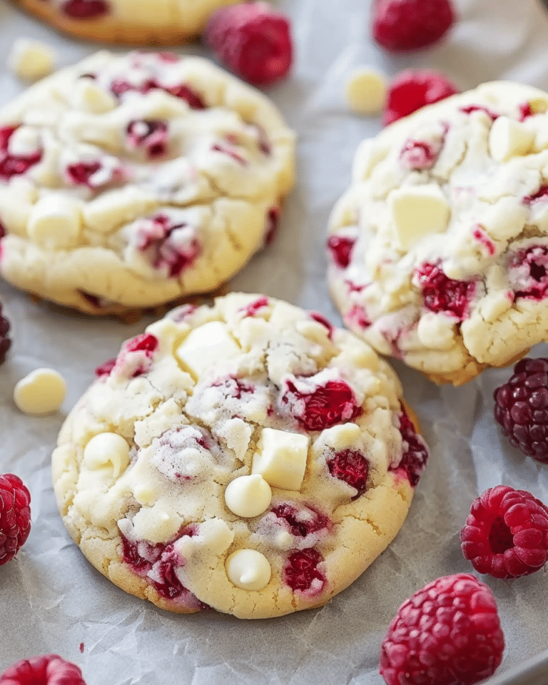 Raspberry Cheesecake Cookies