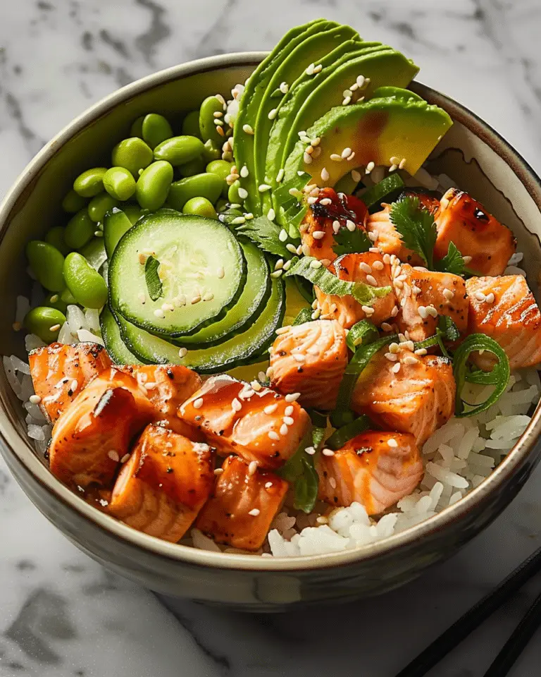 Salmon Rice Bowls