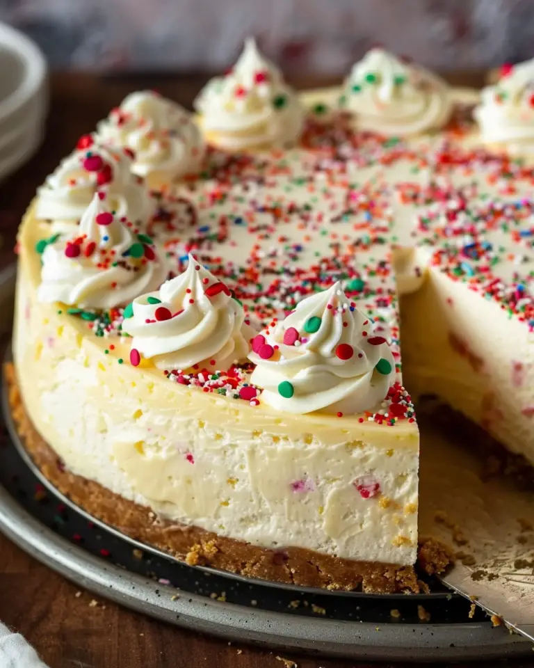 Sugar Cookie Cheesecake