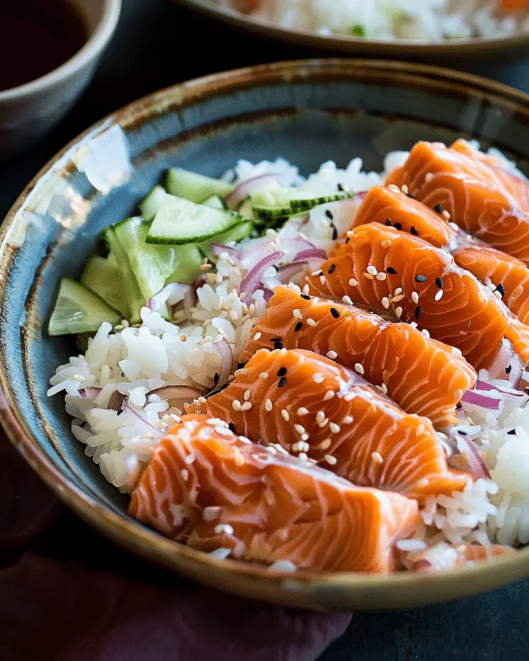 Teriyaki Salmon Rice Bowl