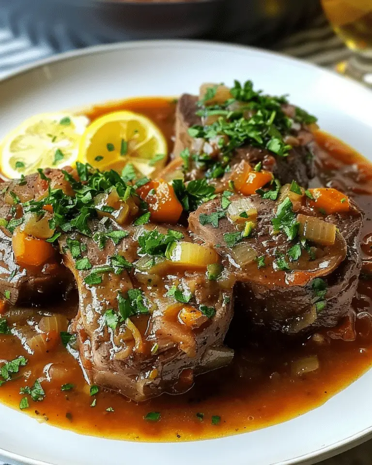 Beef Osso Buco