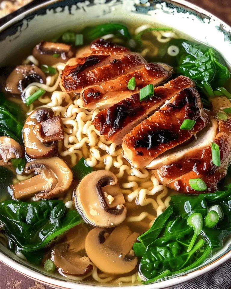Ginger Glazed Chicken Ramen