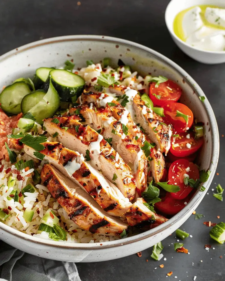 Greek Chicken Bowls