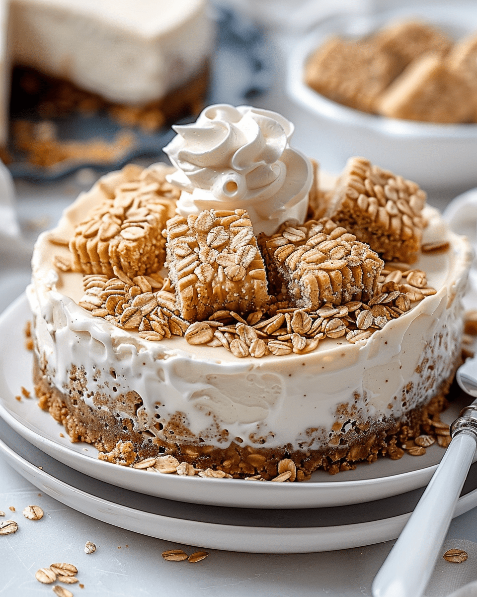 Oatmeal Creme Pie Cheesecake