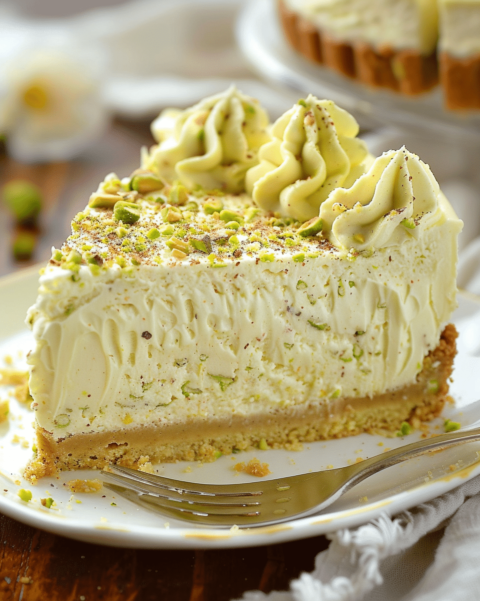 Pistachio Cheesecake