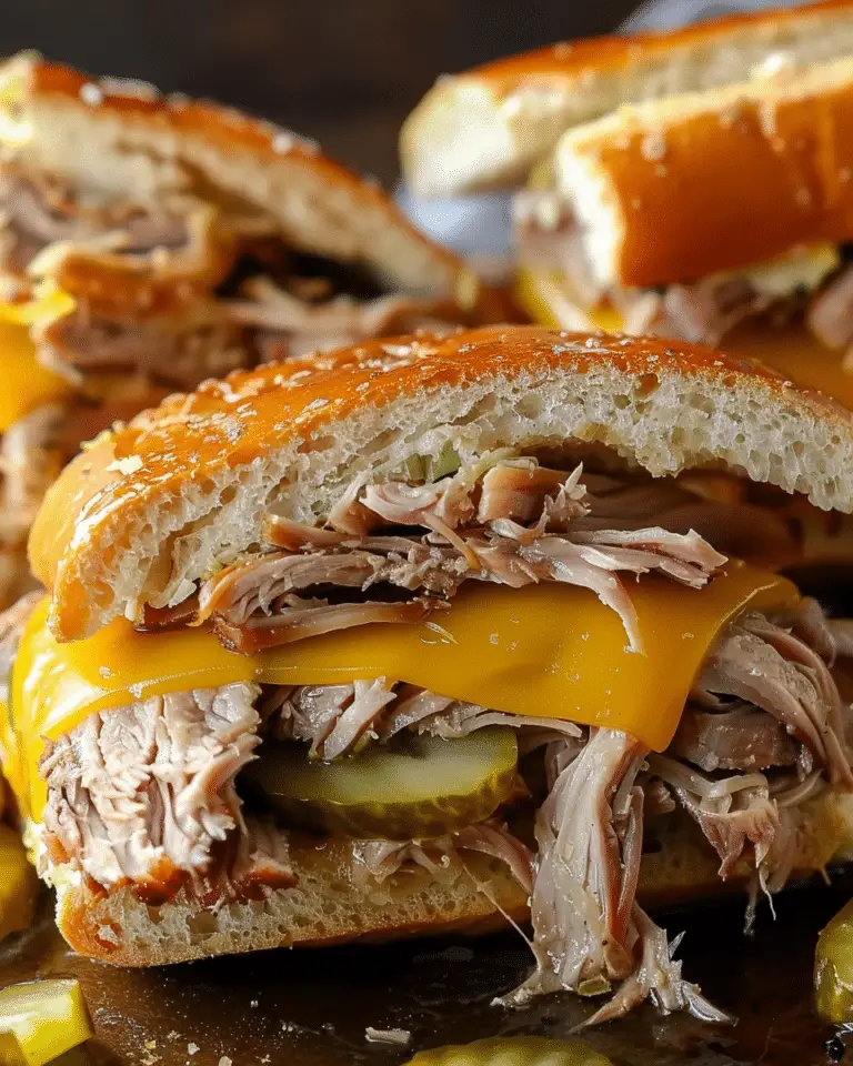 Slow Cooker Cuban Sandwiches