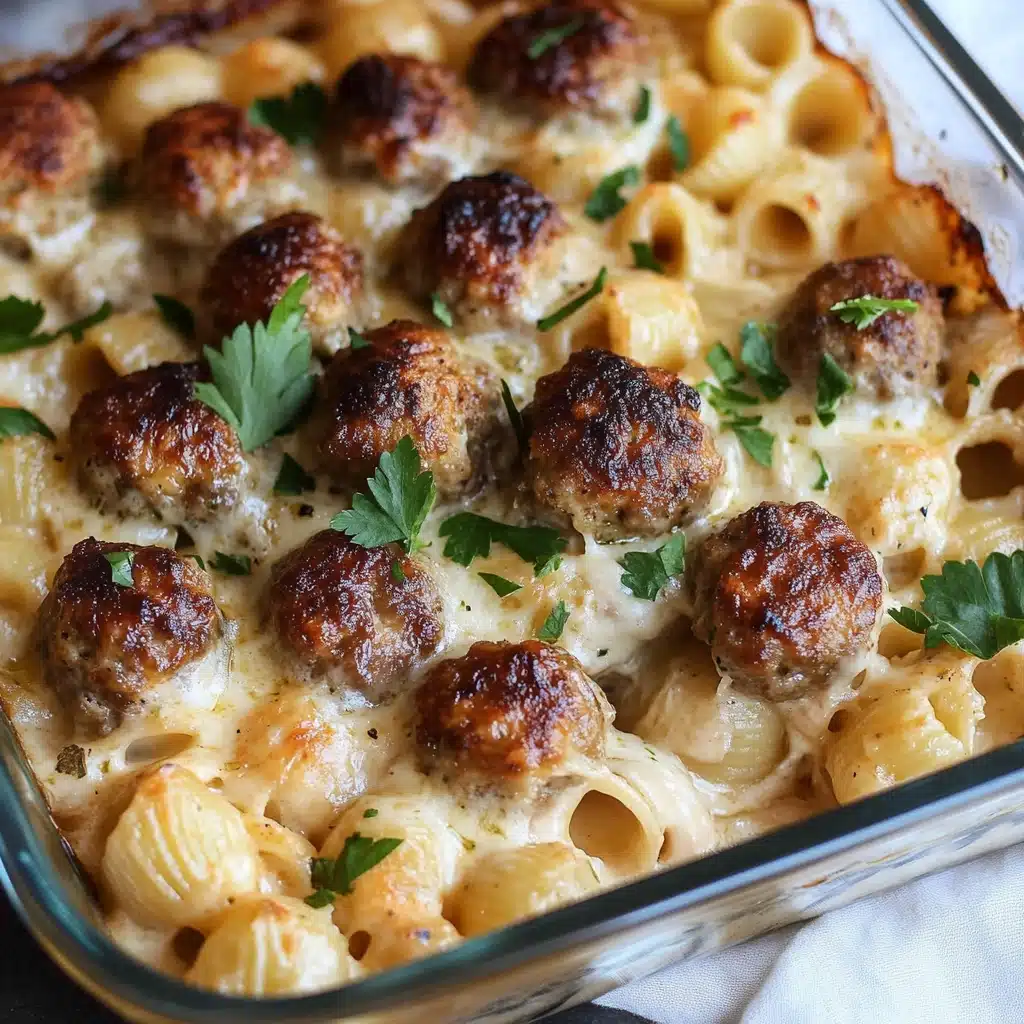 Swedish Meatball Pasta Bake Recipe 6 Swedish Meatball Pasta Bake Recipe - Recipe Image