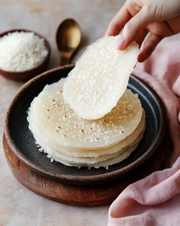 Rice Tortillas Recipe