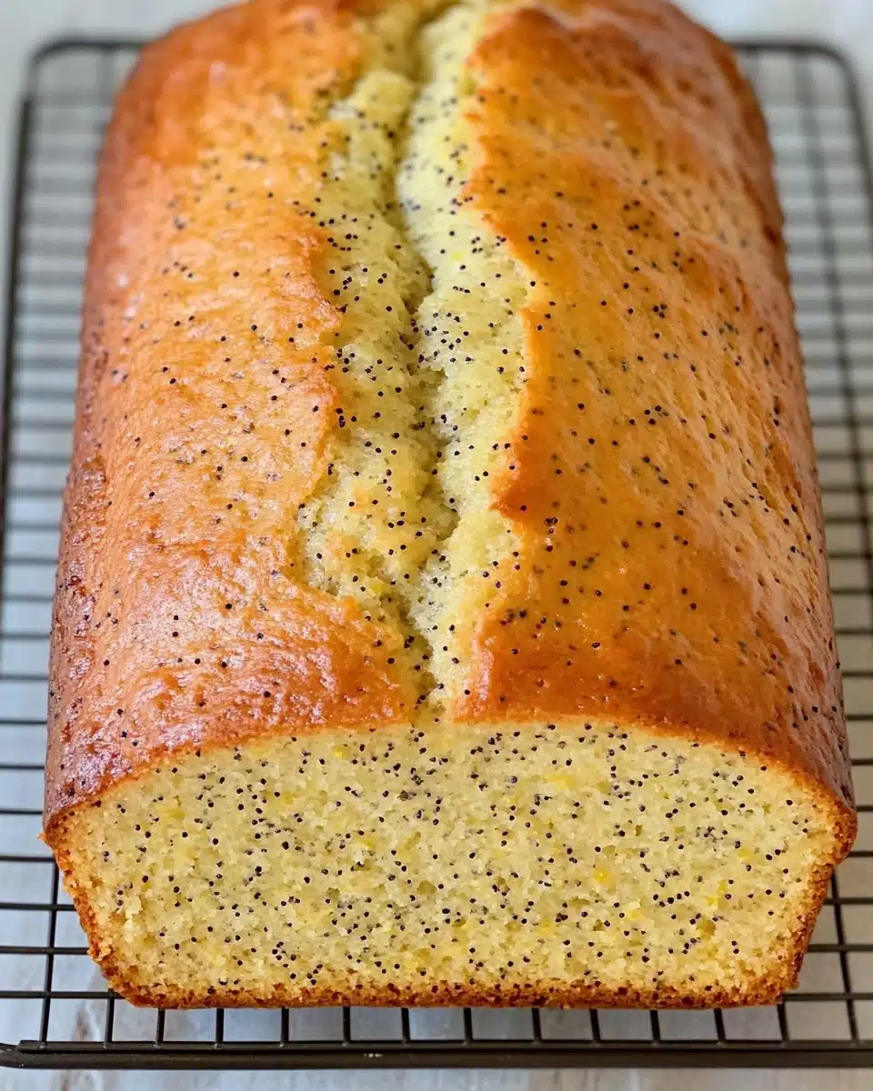 Lemon Poppy Seed Zucchini Bread Recipe