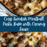 Swedish Meatball Pasta Bake Recipe