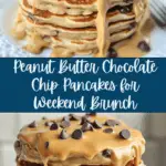 Peanut Butter Chocolate Chip Pancakes Recipe